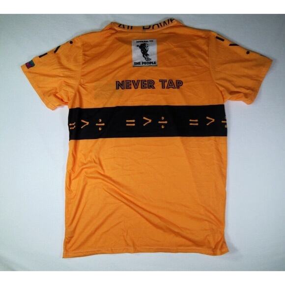 Unbranded "Apparel To The People, BLM, Never Tap" Men's XXL Short Sleeve Shirt - Picture 2 of 11